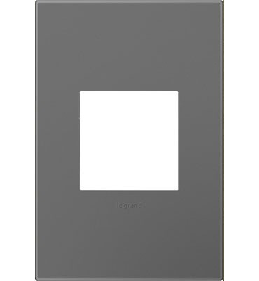 Legrand AWP1G2MG6 Adorne Gang Wall Plate, Magnesium Main Image