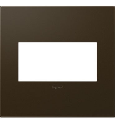 adorne® AWP2GBR4 Bronze Two-Gang Screwless Wall Plate Main Image.jpg