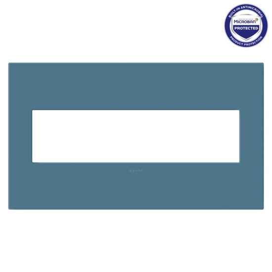 adorne® AWP4GMY Mystic Four-Gang Screwless Wall Plate with Microban® Main Image.jpg