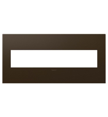 adorne® AWP5GBR1 Bronze Five-Gang Screwless Wall Plate Main Image.jpg