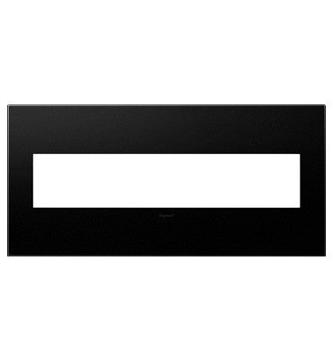 adorne® AWP5GGR1 Graphite Five-Gang Screwless Wall Plate with Microban® Main Image.jpg