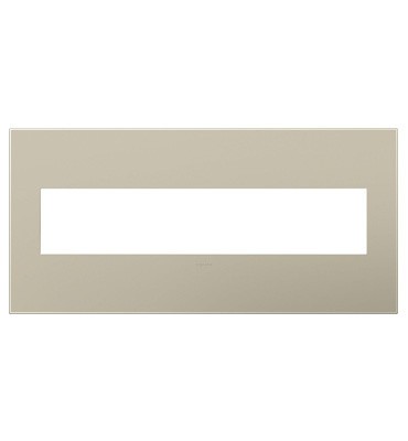 adorne® AWP5GTM1 Titanium Five-Gang Screwless Wall Plate Main Image.jpg
