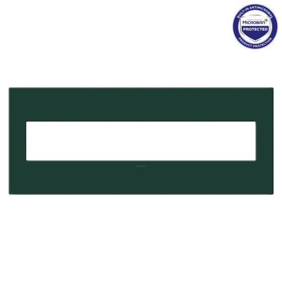adorne® AWP6GEG Evergreen Six-Gang Screwless Wall Plate with Microban® Main Image.jpg