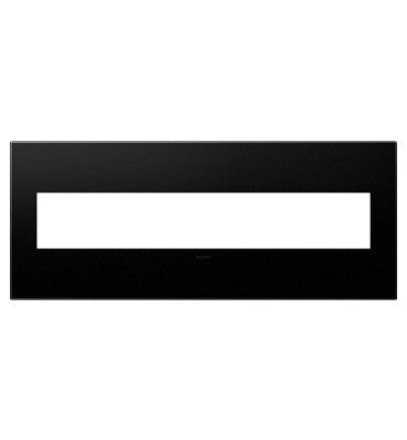 adorne® AWP6GGR1 Graphite Six-Gang Screwless Wall Plate with Microban® Main Image.jpg