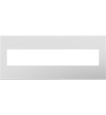 adorne® AWP6GPW1 Matte White Six-Gang Screwless Wall Plate with Microban® Main Image.jpg