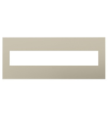 adorne® AWP6GTM1 Titanium Six-Gang Screwless Wall Plate Main Image.jpg
