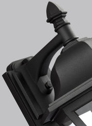 Generation Lighting 8825-12 Brentwood One Light Outdoor Wall Lantern, Black Alternate Image.jpg