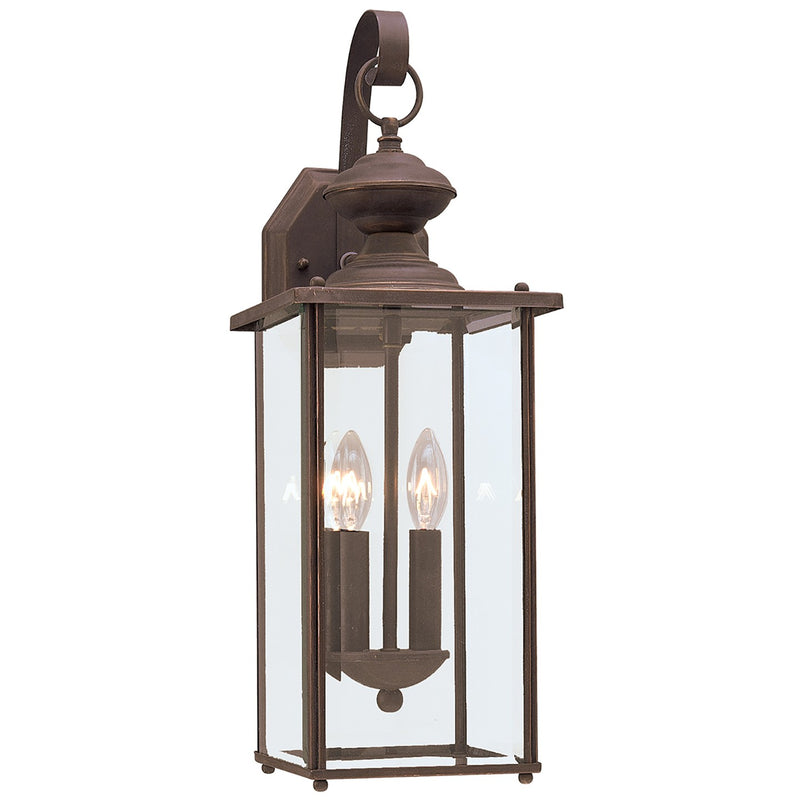 Generation Lighting 8468-71 Jamestowne Two Light Outdoor Wall Lantern, Antique Bronze Main Image.jpg