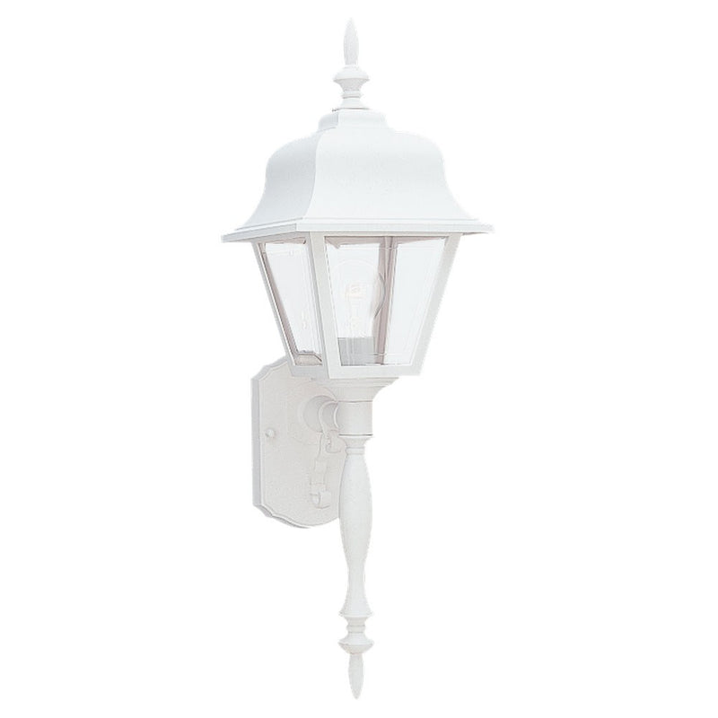 Generation Lighting 8765-15 Polycarbonate Outdoor One Light Outdoor Wall Lantern, White Alternate Image.jpg