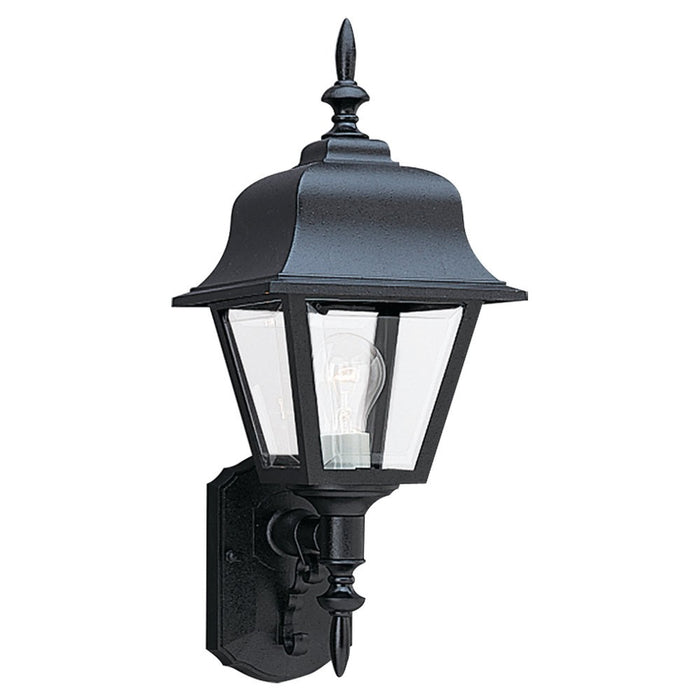 Generation Lighting 8765-12 Polycarbonate Outdoor One Light Outdoor Wall Lantern, Black Alternate Image 2.jpg