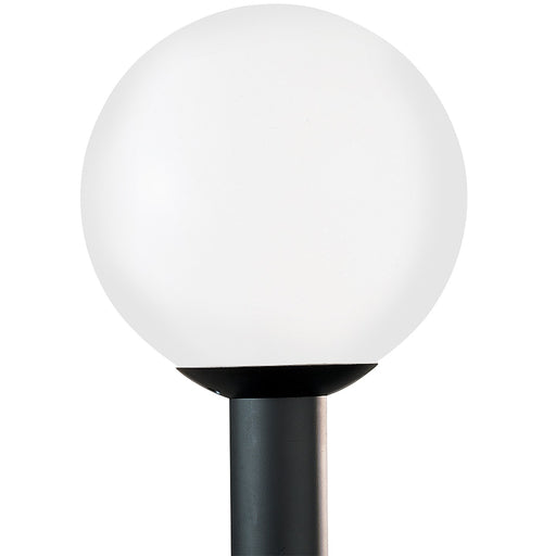 Generation Lighting 8252-68 Outdoor Globe One Light Outdoor Post Lantern, White Plastic Main Image.jpg