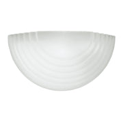 Generation Lighting 4123-15 Stepped Glass One Light Wall / Bath Sconce, White Main Image.jpg