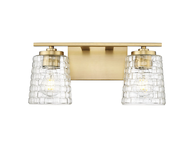 Millennium 22102-VB Saben Two Light Vanity, Vintage Brass Main Image.jpg