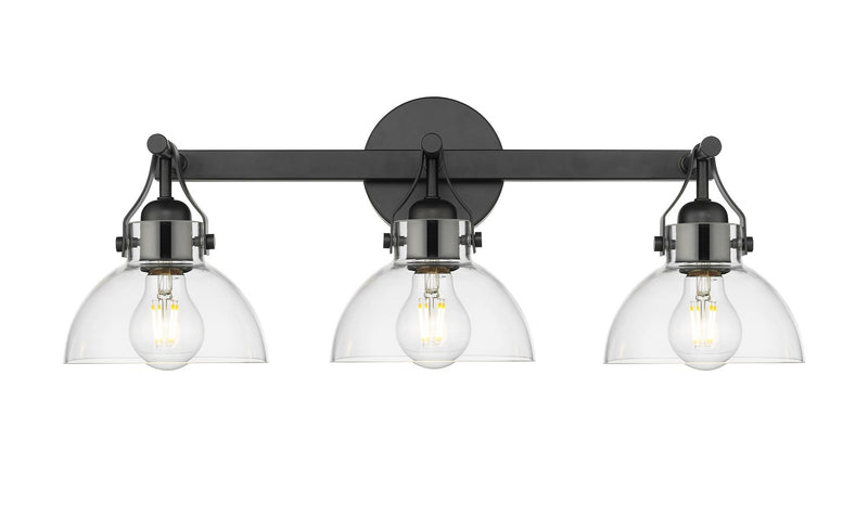 Millennium 24103-MB Three Light Vanity, Matte Black Main Image.jpg