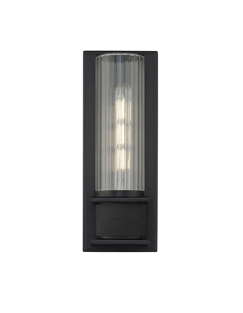 Millennium 28601-MB One Light Wall Sconce, Matte Black Main Image.jpg