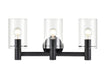 Millennium 55103-MB Apolla Three Light Vanity, Matte Black Main Image.jpg