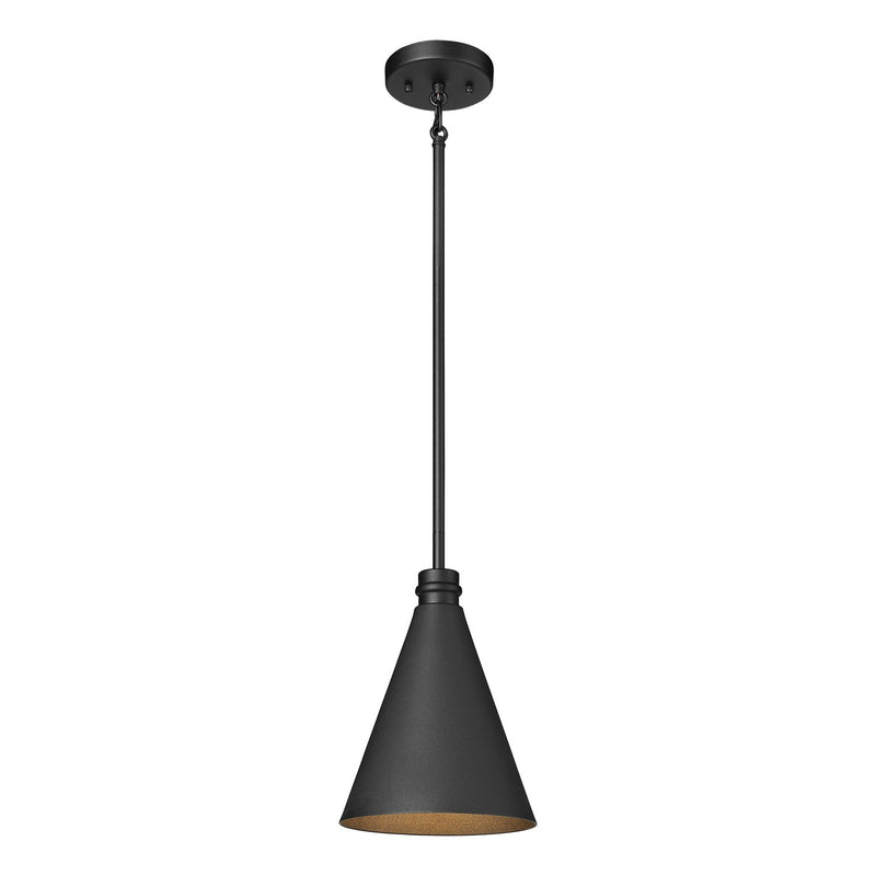Millennium 86103-TBK Axston One Light Outdoor Lantern, Textured Black Main Image.jpg