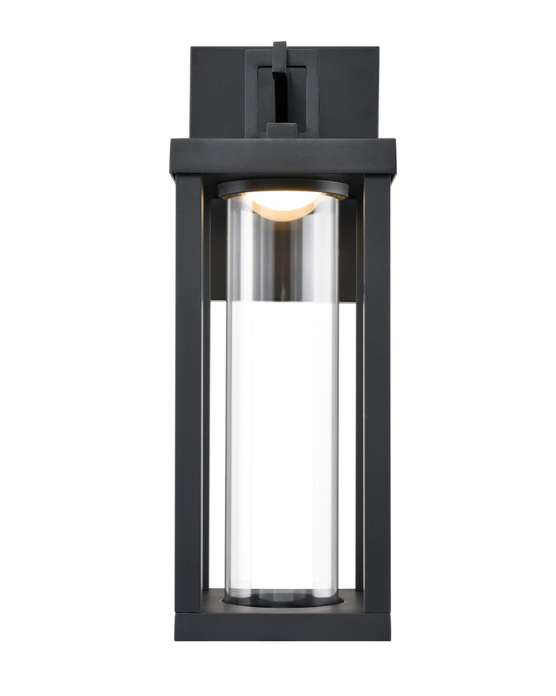 Millennium 89101-PBK Dumont LED Outdoor Wall Sconce, Powder Coated Black Main Image.jpg