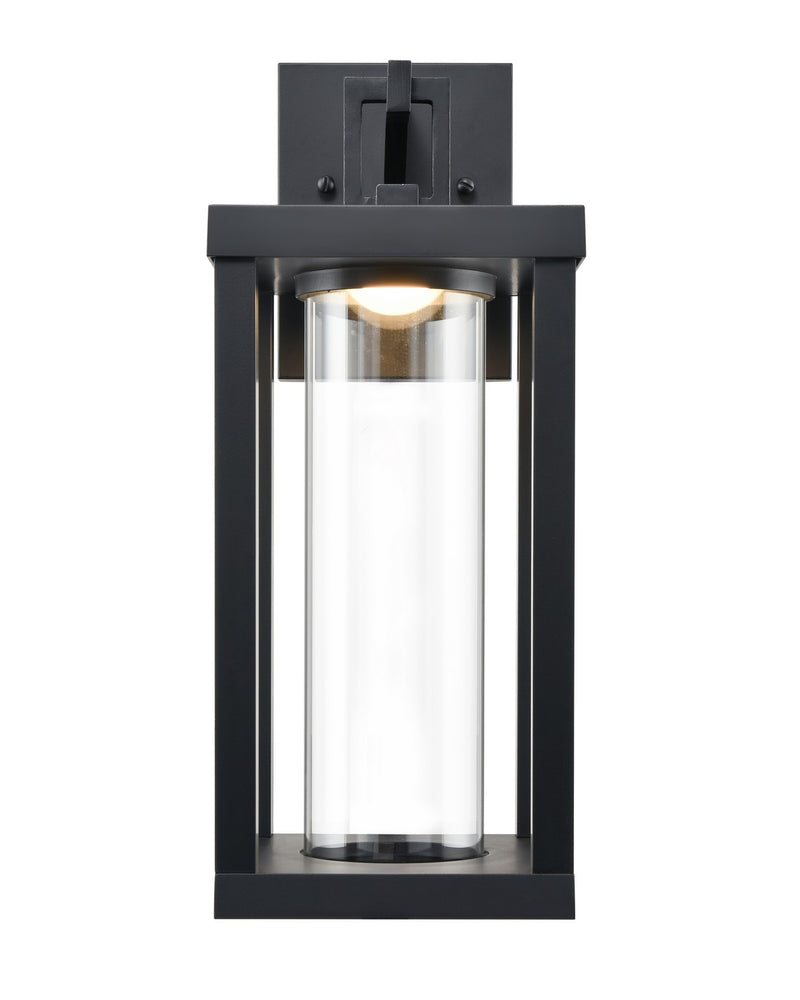 Millennium 89102-PBK Dumont LED Outdoor Wall Sconce, Powder Coated Black Main Image.jpg