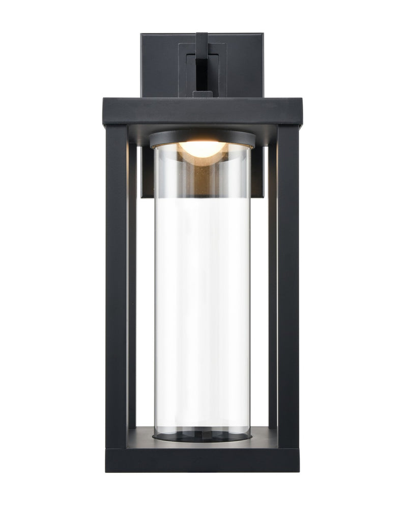 Millennium 89103-PBK Dumont LED Outdoor Wall Sconce, Powder Coated Black Main Image.jpg