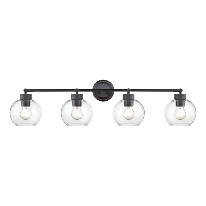 Millennium 99104-MB Jonatan Four Light Vanity, Matte Black Main Image.jpg