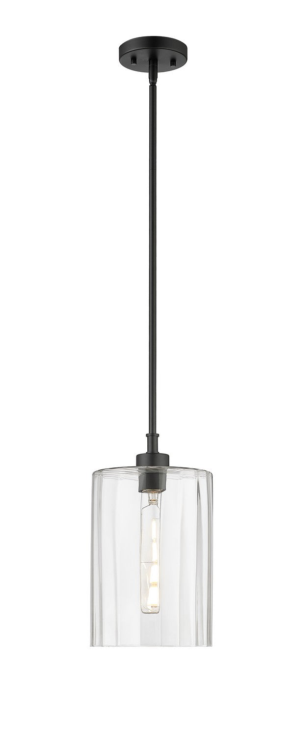 Millennium 9911-MB Chastine One Light Pendant, Matte Black Main Image.jpg