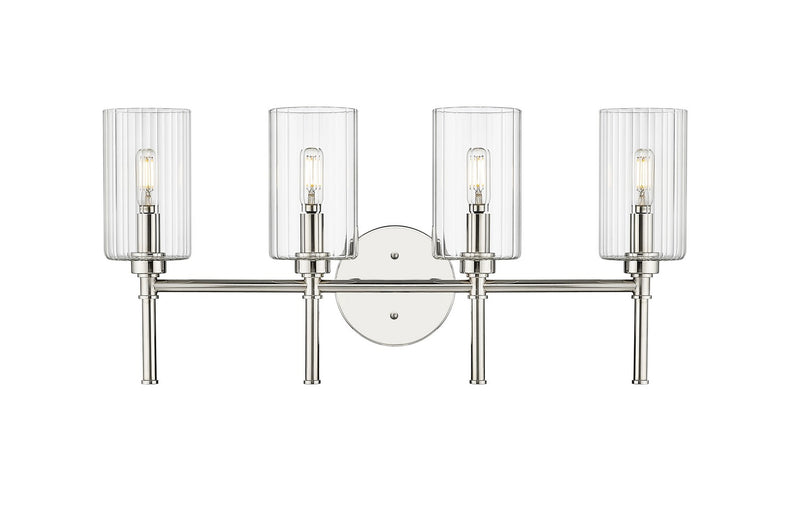 Millennium 9924-PN Chastine Four Light Vanity, Polished Nickel Main Image.jpg