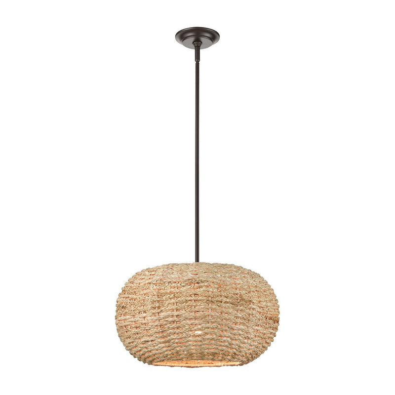 Millennium 99301-OB Bemo One Light Pendant, Oiled Bronze Main Image.jpg
