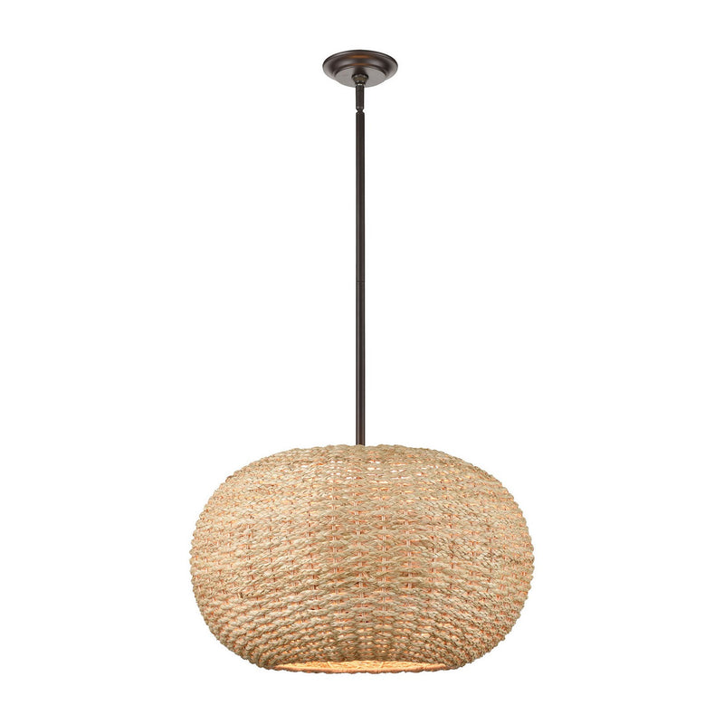 Millennium 99302-OB Bemo Three Light Pendant, Oiled Bronze Main Image.jpg