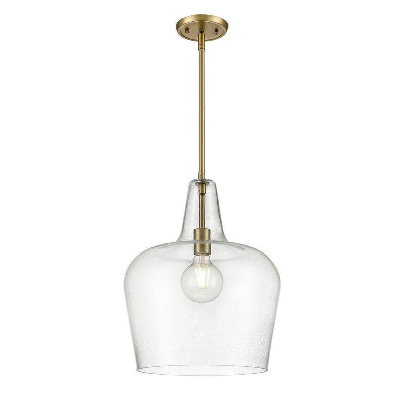 Millennium 99401-VB Puckette One Light Pendant, Vintage Brass Main Image.jpg