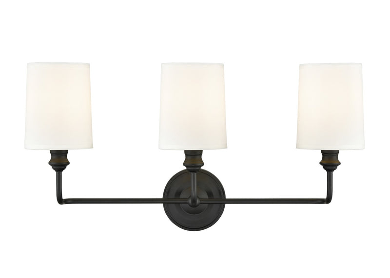 Millennium 99803-MB Leena Three Light Vanity, Matte Black Main Image.jpg
