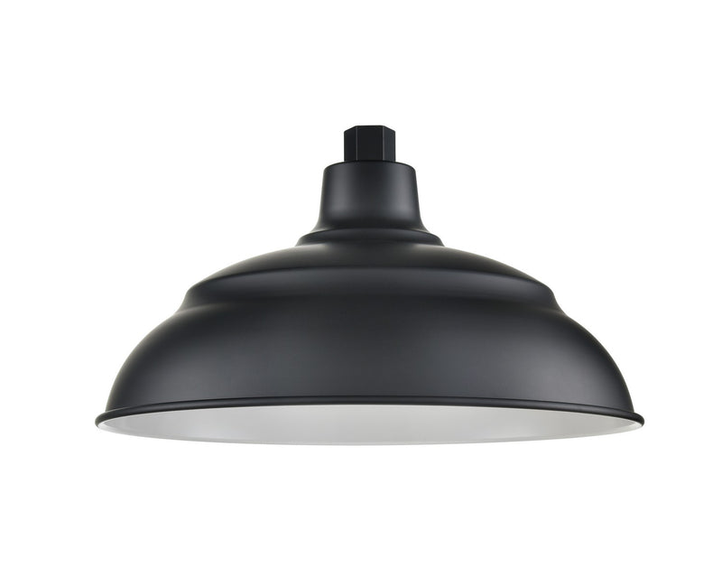 Millennium RALWHS14-SB R Series Shade, Satin Black Main Image.jpg