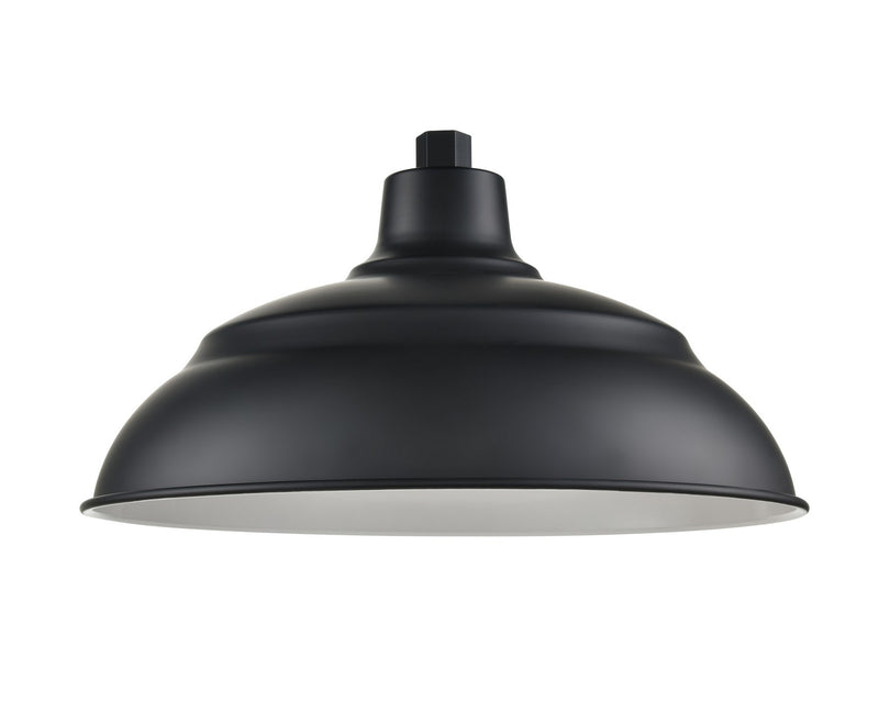 Millennium RALWHS17-SB R Series Shade, Satin Black Main Image.jpg