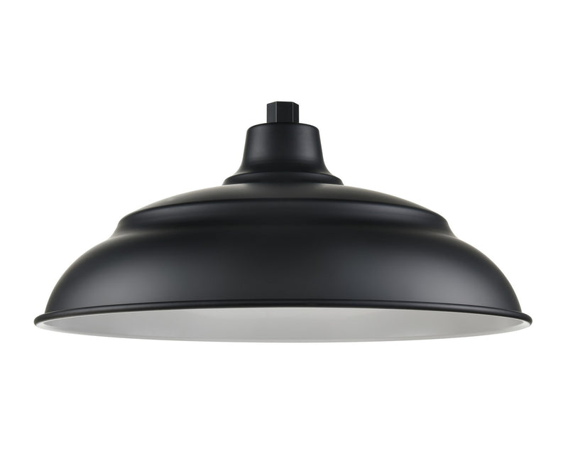 Millennium RALWHS20-SB R Series Shade, Satin Black Main Image.jpg