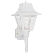 Generation Lighting 8720-15 Polycarbonate Outdoor One Light Outdoor Wall Lantern, White Main Image.jpg