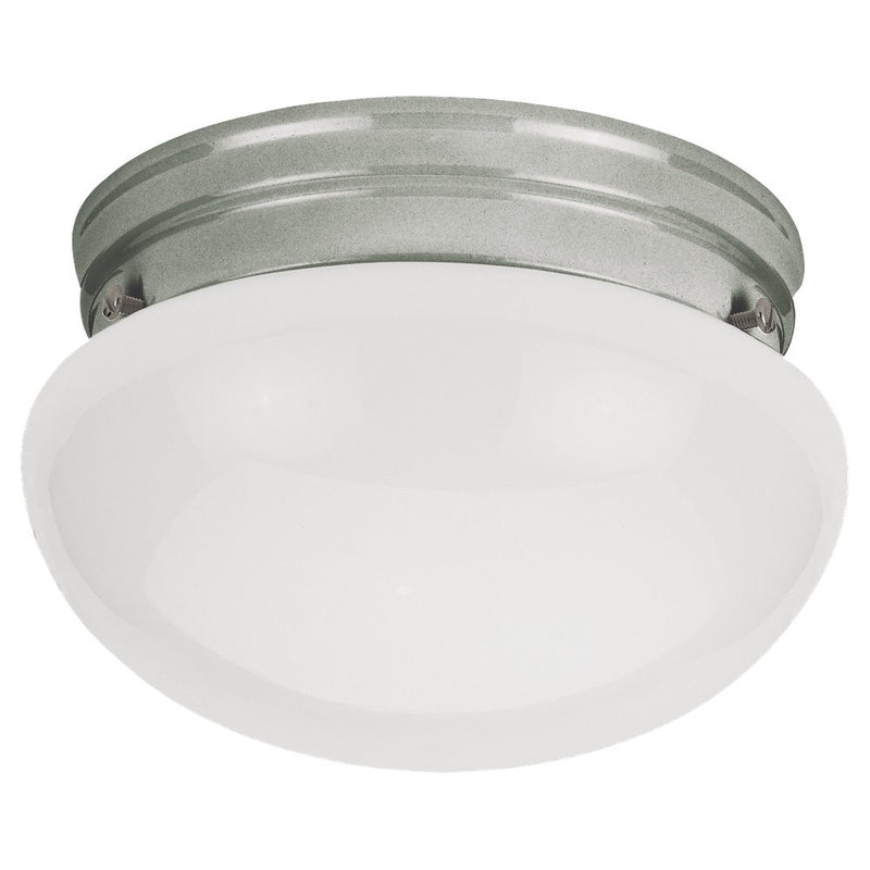 Generation Lighting 5326-962 Webster One Light Flush Mount, Brushed Nickel Main Image.jpg