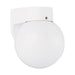 Generation Lighting 8753-15 Outdoor Wall One Light Outdoor Wall Lantern, White Main Image.jpg