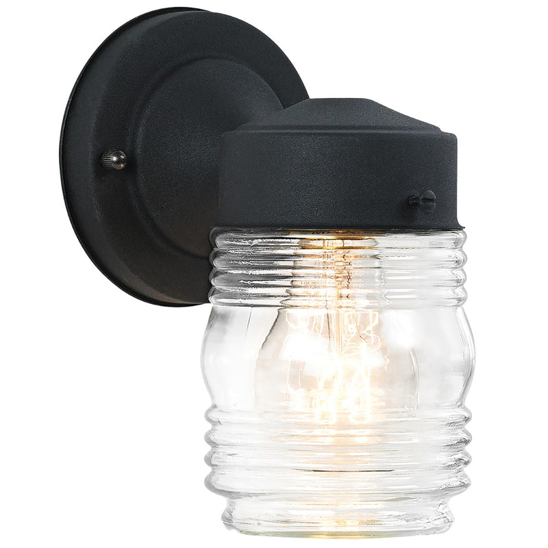 Generation Lighting 8550-12 Outdoor Wall One Light Outdoor Wall Lantern, Black Main Image.jpg