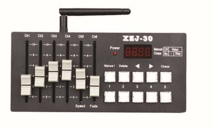 American Lighting DMX-RGBW-30CH Slider Controller Main Image.jpg