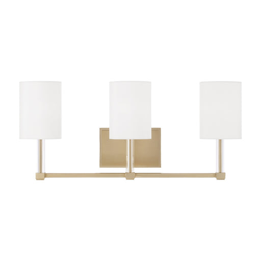 Capital Lighting 157031MA-715 Three Light Vanity, Matte Brass