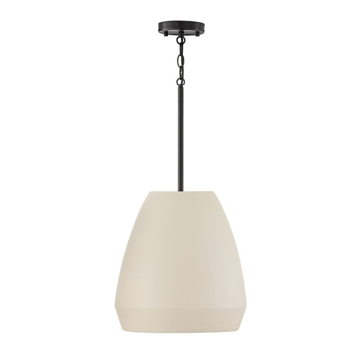 Capital Lighting 354211IV One Light Pendant, Terracotta Ivory