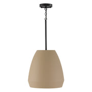 Capital Lighting 354211SN One Light Pendant, Terracotta Sand