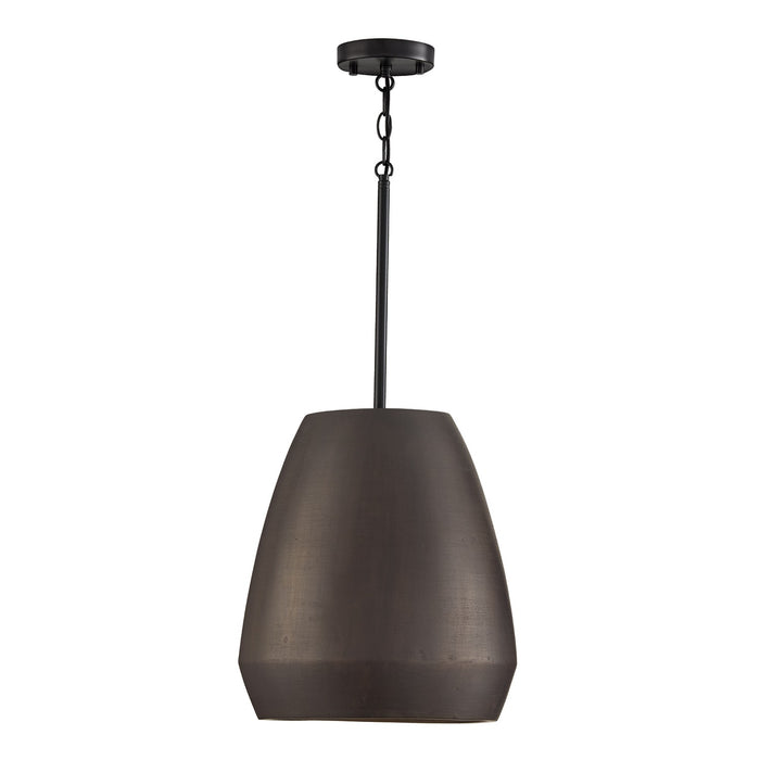 Capital Lighting 354211UR One Light Pendant, Terracotta Umber