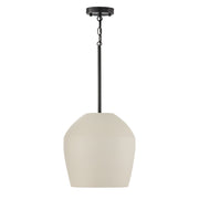 Capital Lighting 354212IV One Light Pendant, Terracotta Ivory