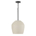 Capital Lighting 354212IV One Light Pendant, Terracotta Ivory