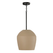 Capital Lighting 354212SN One Light Pendant, Terracotta Sand