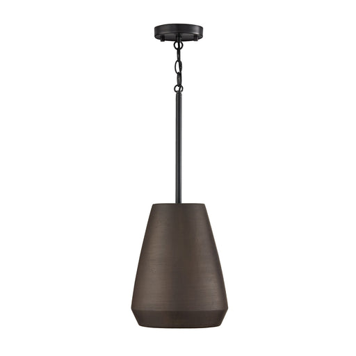 Capital Lighting 354213UR One Light Pendant, Terracotta Umber