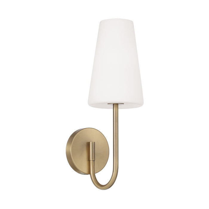 Capital Lighting 655211AD-550 One Light Wall Sconce, Aged Brass