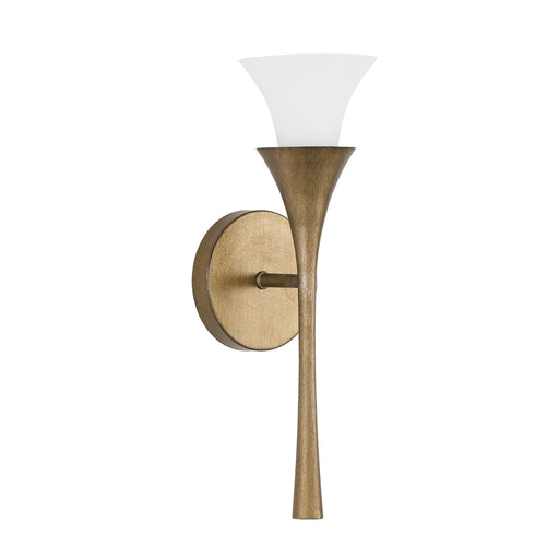 Capital Lighting 655711ML One Light Wall Sconce, Mystic Luster