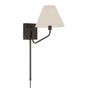 Capital Lighting 656611ES-713 One Light Wall Sconce, Espresso